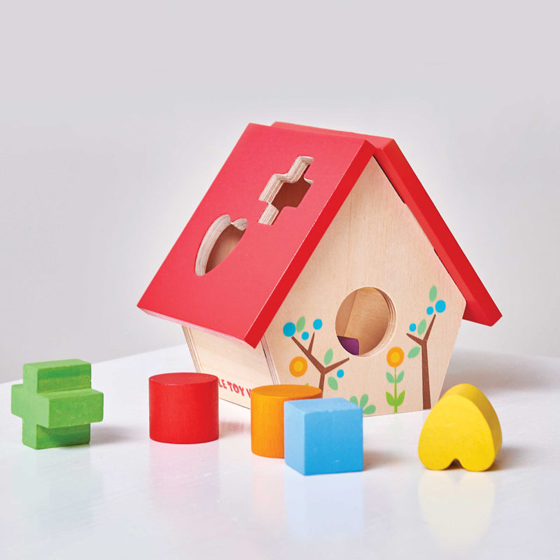 Le Toy Van - Petilou My Little House Wooden Shape Sorter