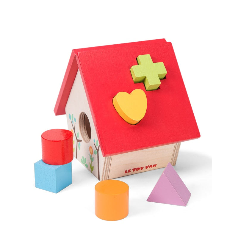 Le Toy Van - Petilou My Little House Wooden Shape Sorter