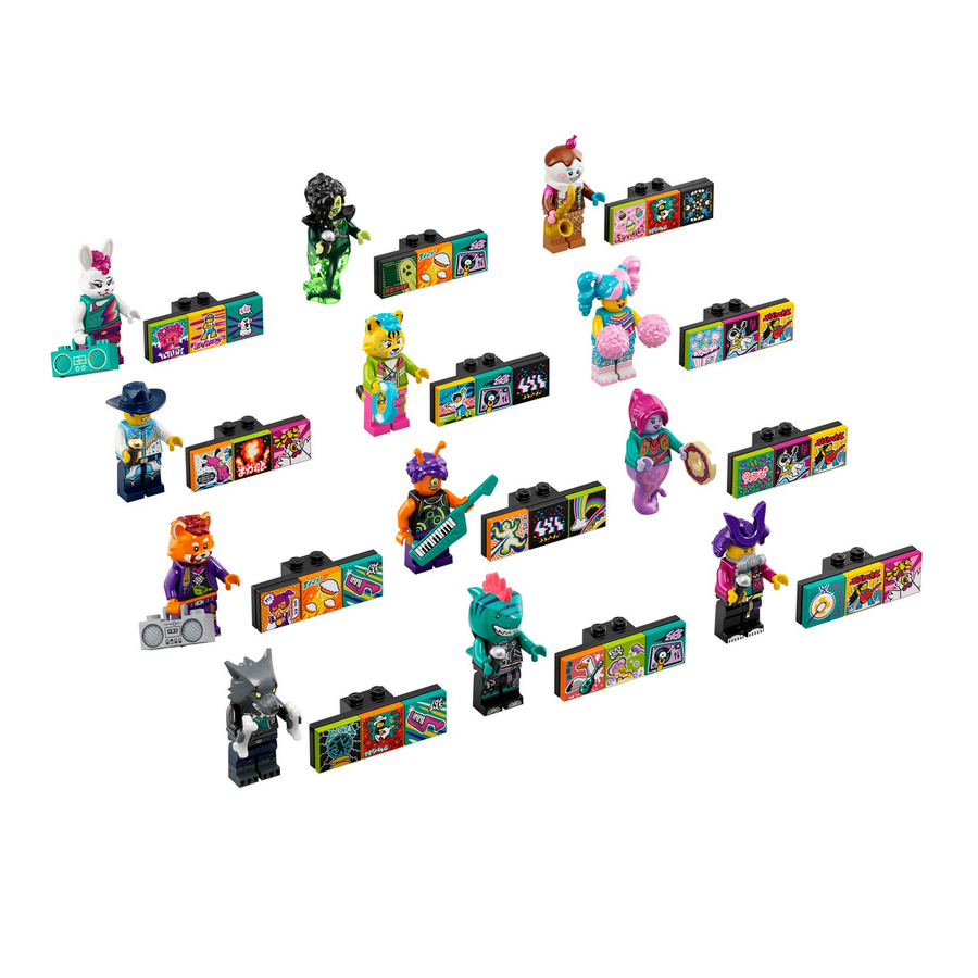 LEGO - 43101 Minifigures VIDIYO Bandmates + 3 Beatbits