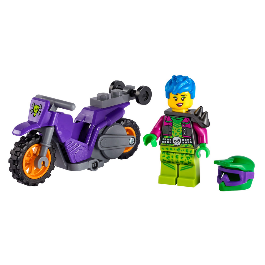 LEGO - 60296 City Stuntz Wheelie Stunt Bike