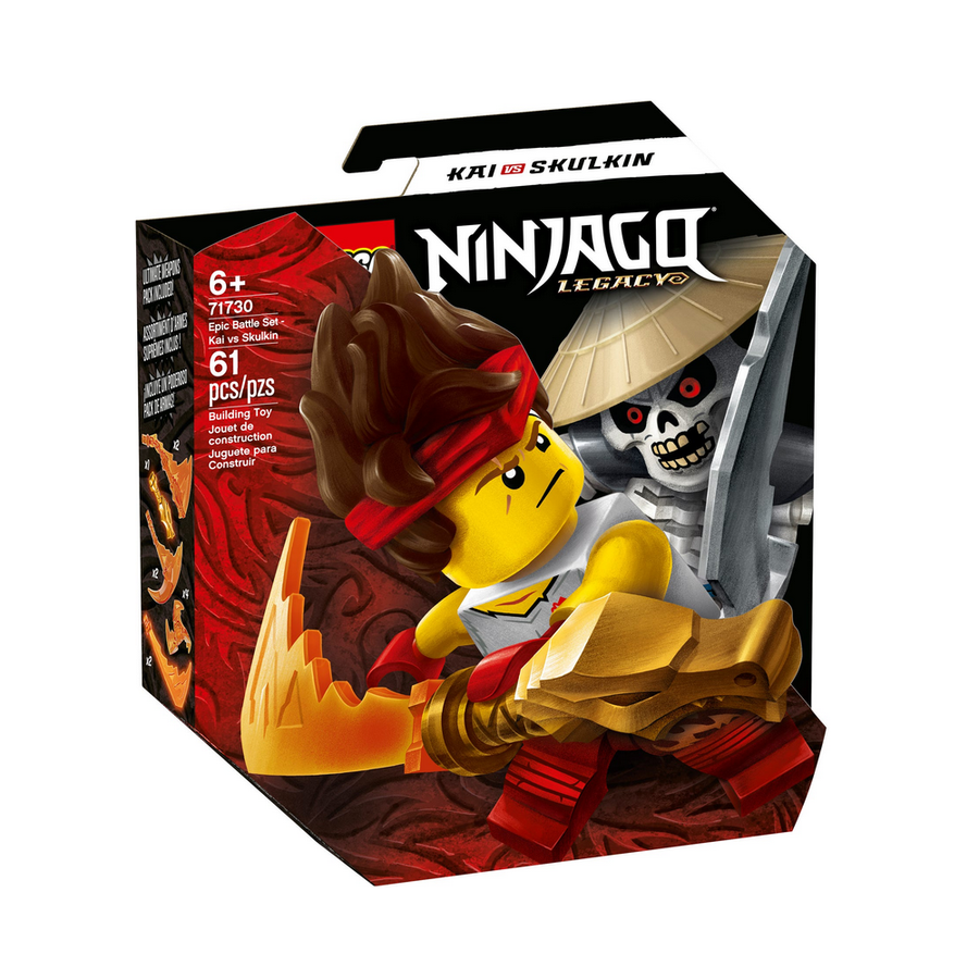 LEGO - 71730 Ninjago Epic Battle Set - Kai vs. Skulkin