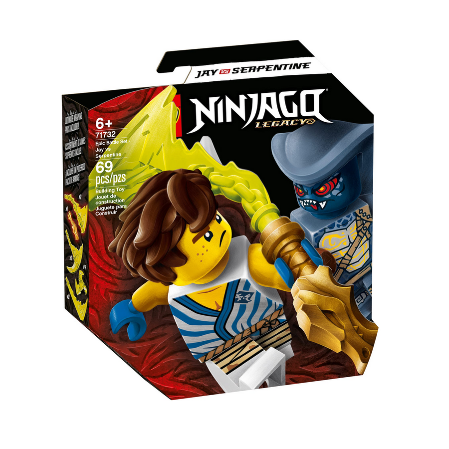 LEGO - 71732 Ninjago Epic Battle Set - Jay vs. Serpentine
