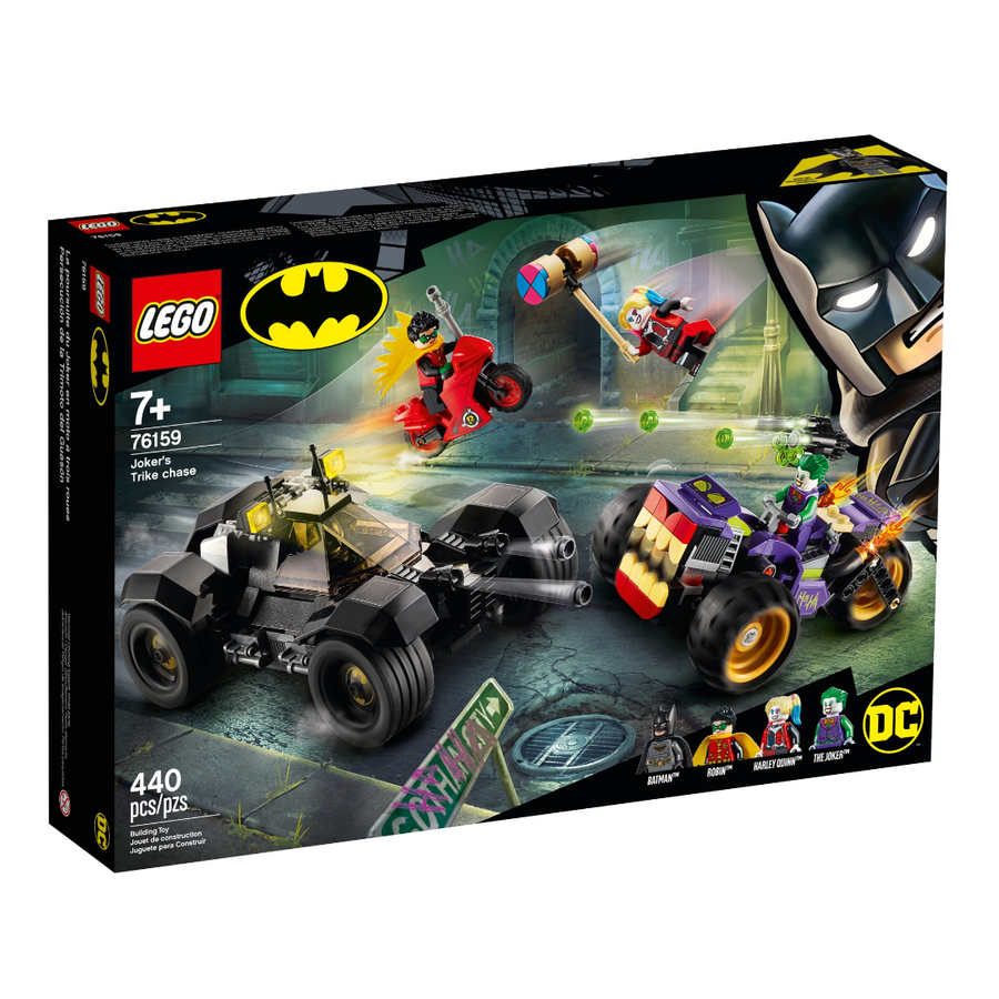 LEGO - 76159 Batman: Joker's Trike Chase