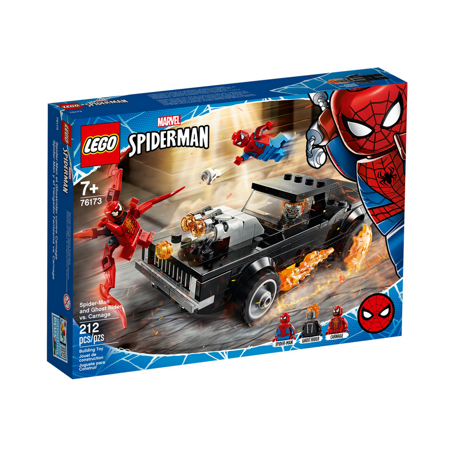 LEGO - 76173 Marvel: Spider-Man and Ghost Rider vs. Carnage