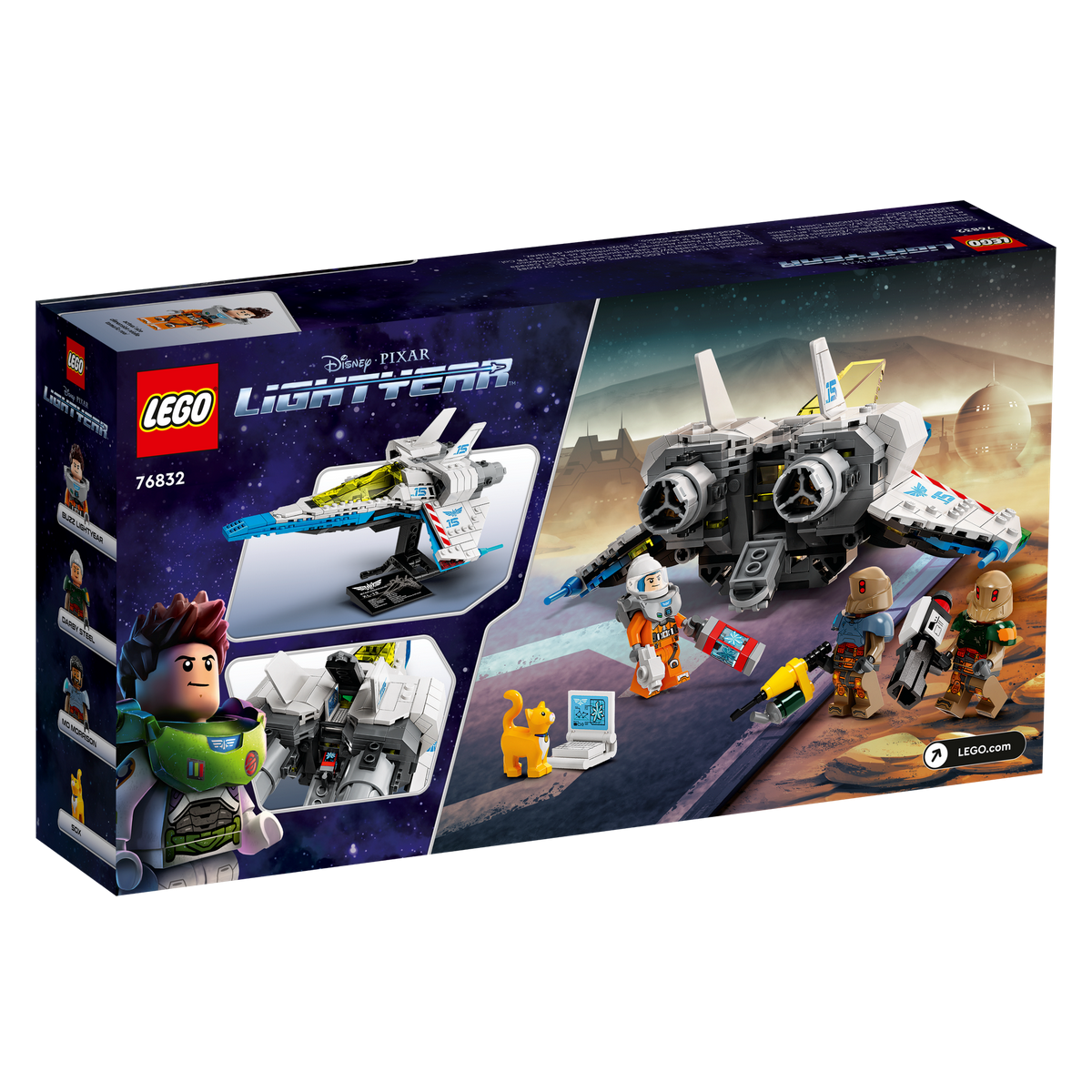 Disney - 蒼 Lego76832Spaceshipboxback_4480