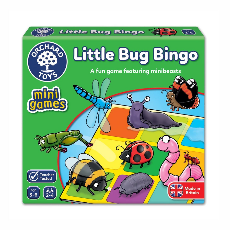 Orchard Toys - Little Bug Bingo Mini Game 3-6yo
