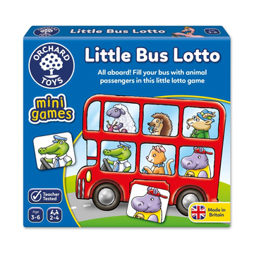 Orchard Toys - Little Bus Lotto Mini Game 3-6yo