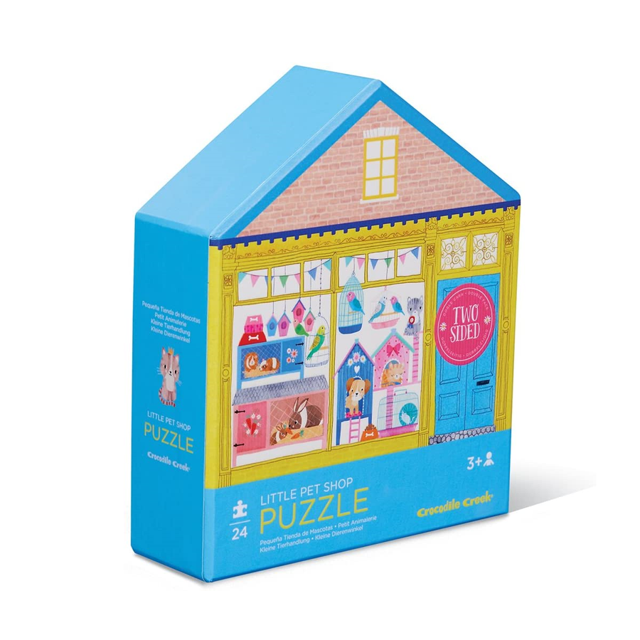 Crocodile Creek Two-Sided Little Pet Shop 24-Piece Puzzle Children's Jigsaw 3+