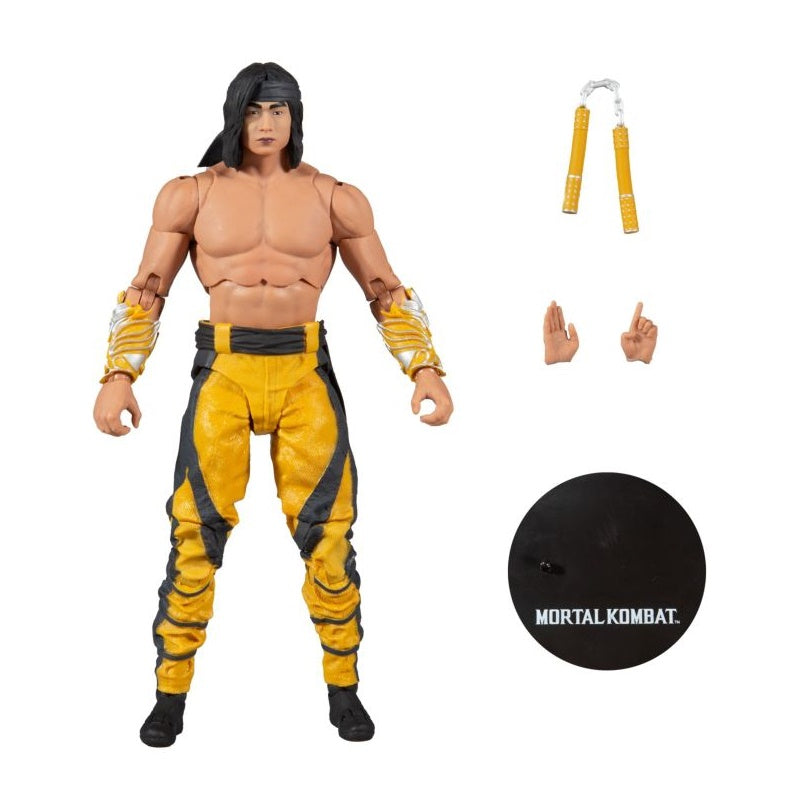 McFarlane Mortal Kombat - Liu Kang (Fighting Abbot) 7” Action Figure