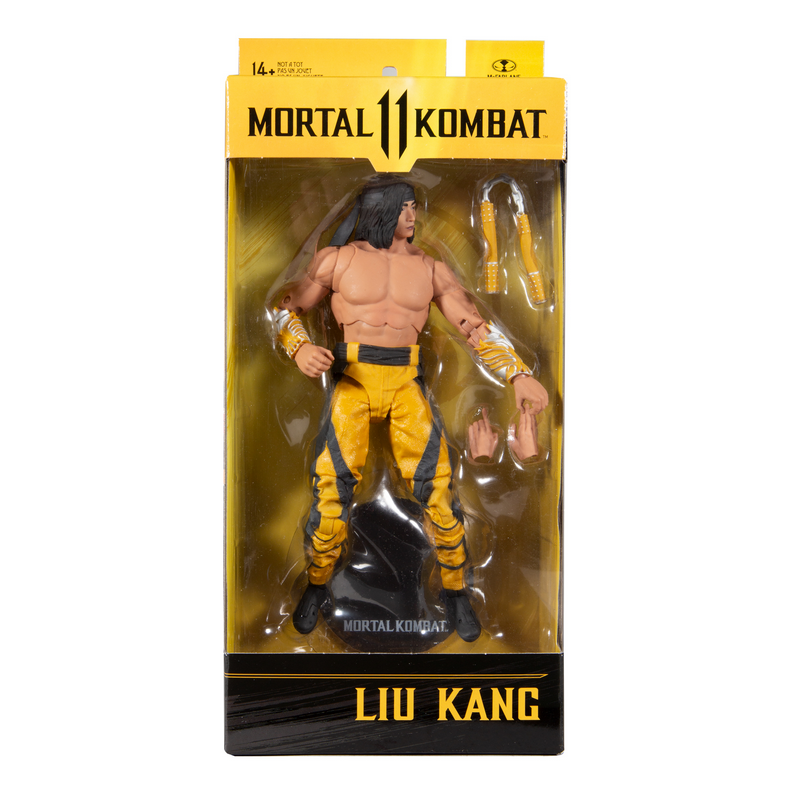 McFarlane Mortal Kombat - Liu Kang (Fighting Abbot) 7” Action Figure