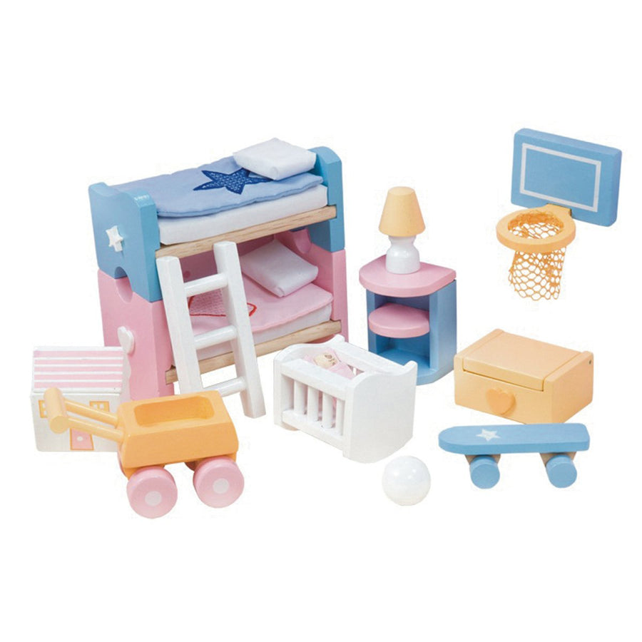 Le Toy Van Sugar Plum Children's Room Wooden Furniture Set