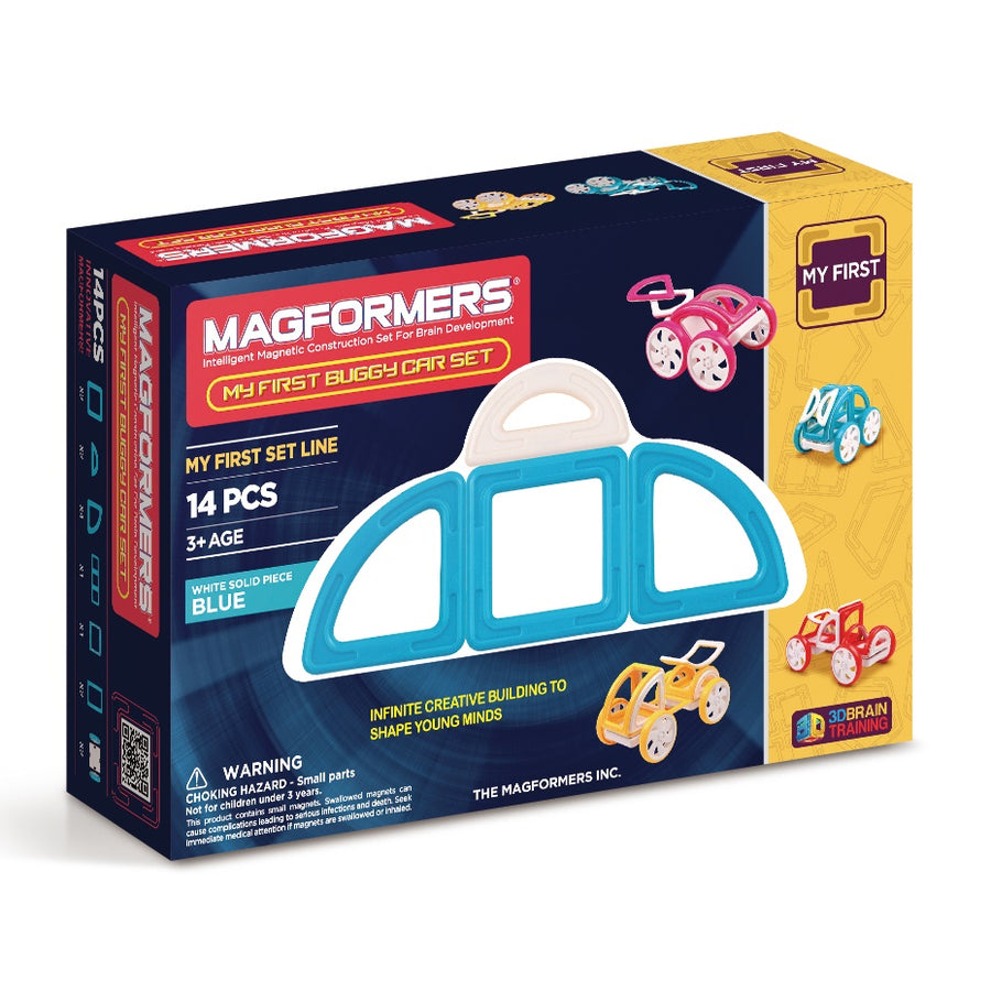 Magformers My First Buggy Car Set (Blue)