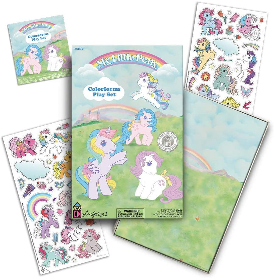 My Little Pony - Colorforms Retro MLP Sticker Playset