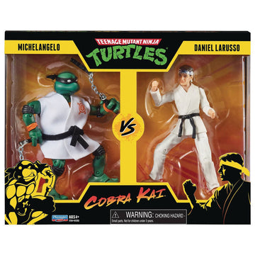 TMNT vs Cobra Kai Michelangelo vs Daniel LaRusso 6