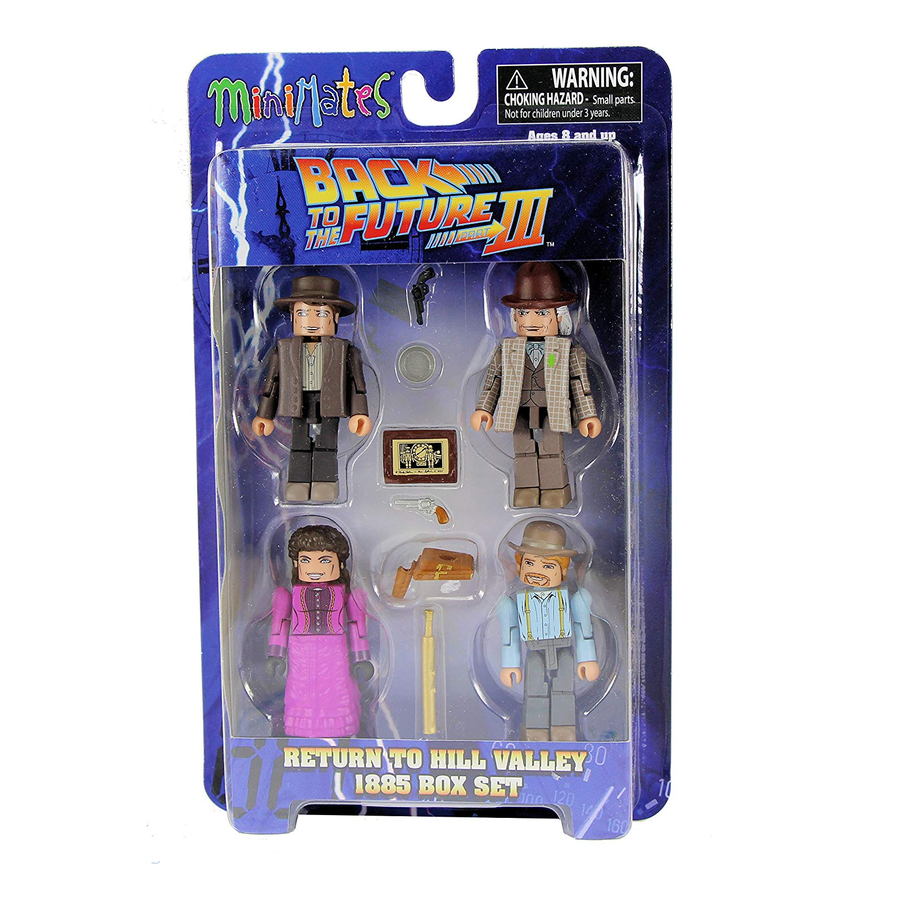 Minimates Back to the Future Part 3 - Return to Hill Valley 1885 Box Set