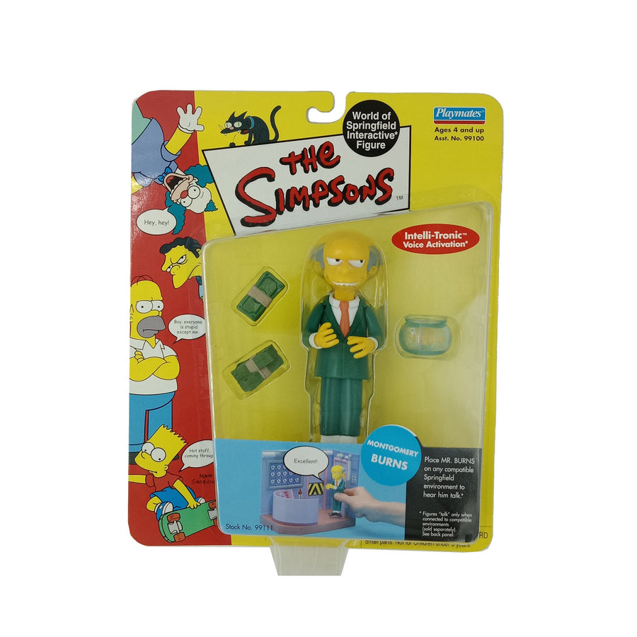 The Simpsons Montgomery Burns Intelli-Tronic Voice Activation ©2000