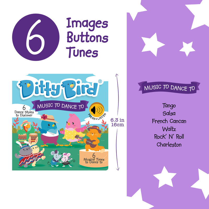Ditty Bird - Music to Dance To Musical Board Book