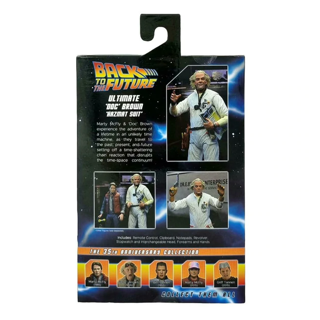 Back to the Future BTTF - Doc Brown (Hazmat Suit) Ultimate 7