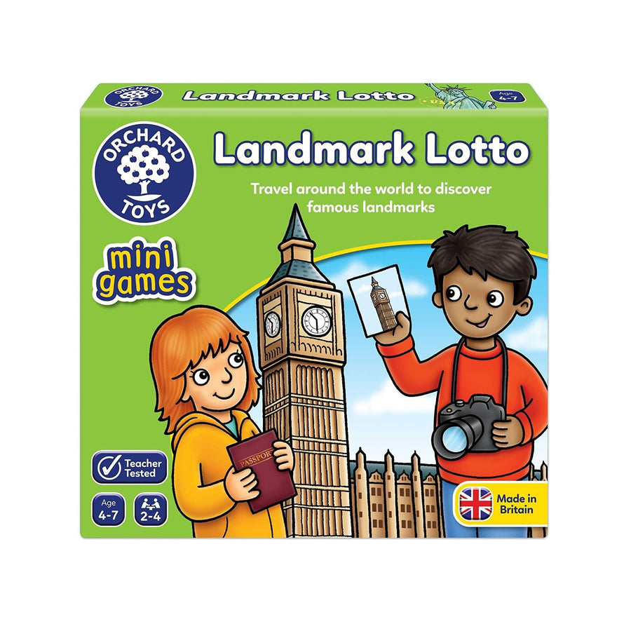 Orchard Toys - Landmark Lotto Mini Game 4-7