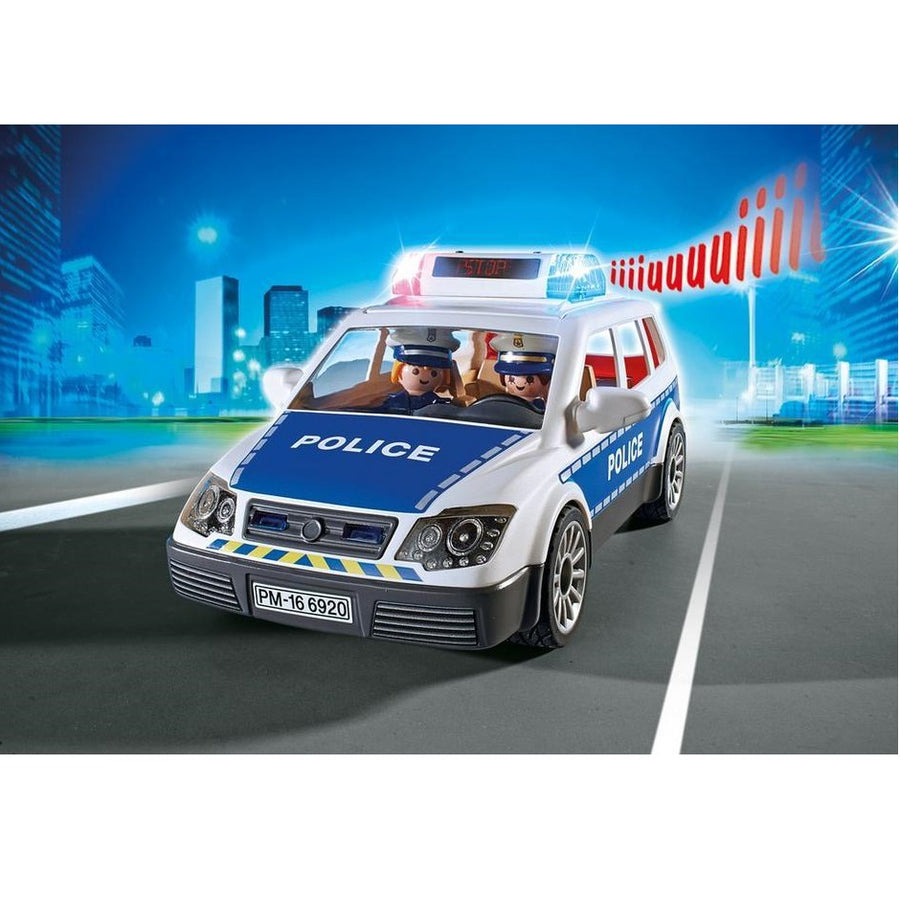 Playmobil - 6920 Police Car with Lights and Sound Play Set