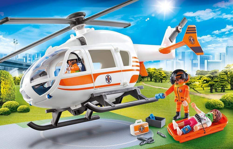 Playmobil 70048 - City Life Rescue Helicopter