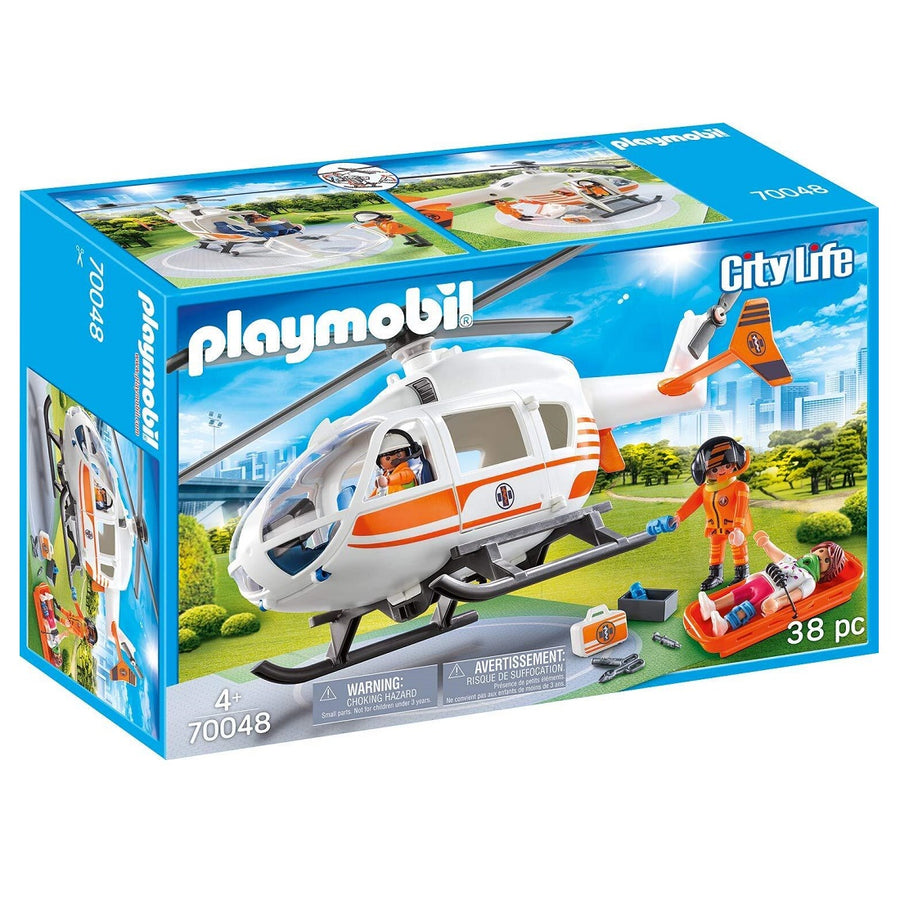 Playmobil 70048 - City Life Rescue Helicopter