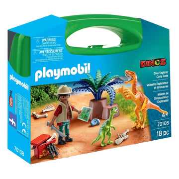 Playmobil - 70108 Dino Explorer Carry Case