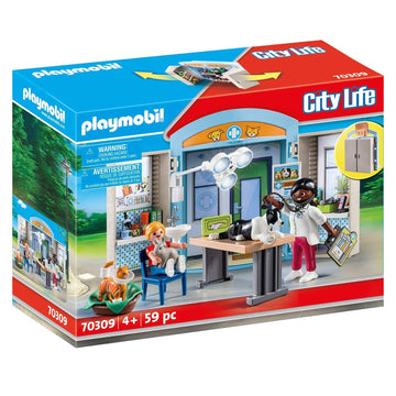 Playmobil - 70309 Vet Clinic Play Box