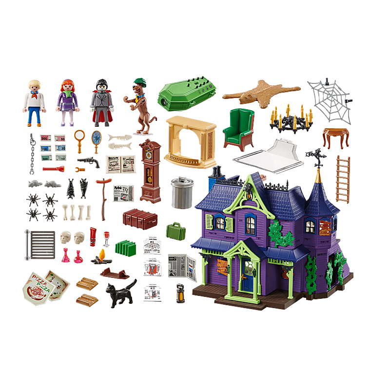 Playmobil - 70361 Scooby Doo! Adventure In The Mystery Mansion