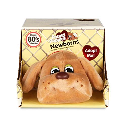 Pound Puppies™ Newborns 80s Classic Collection - Beige puppy with Short Ears