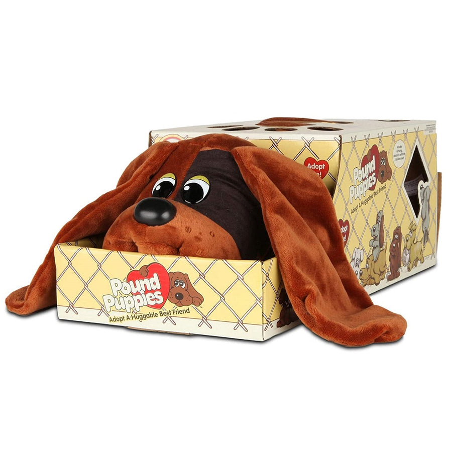 Pound Puppies™ 80s Classic Collection - Red Brown with Black Spots Puppy