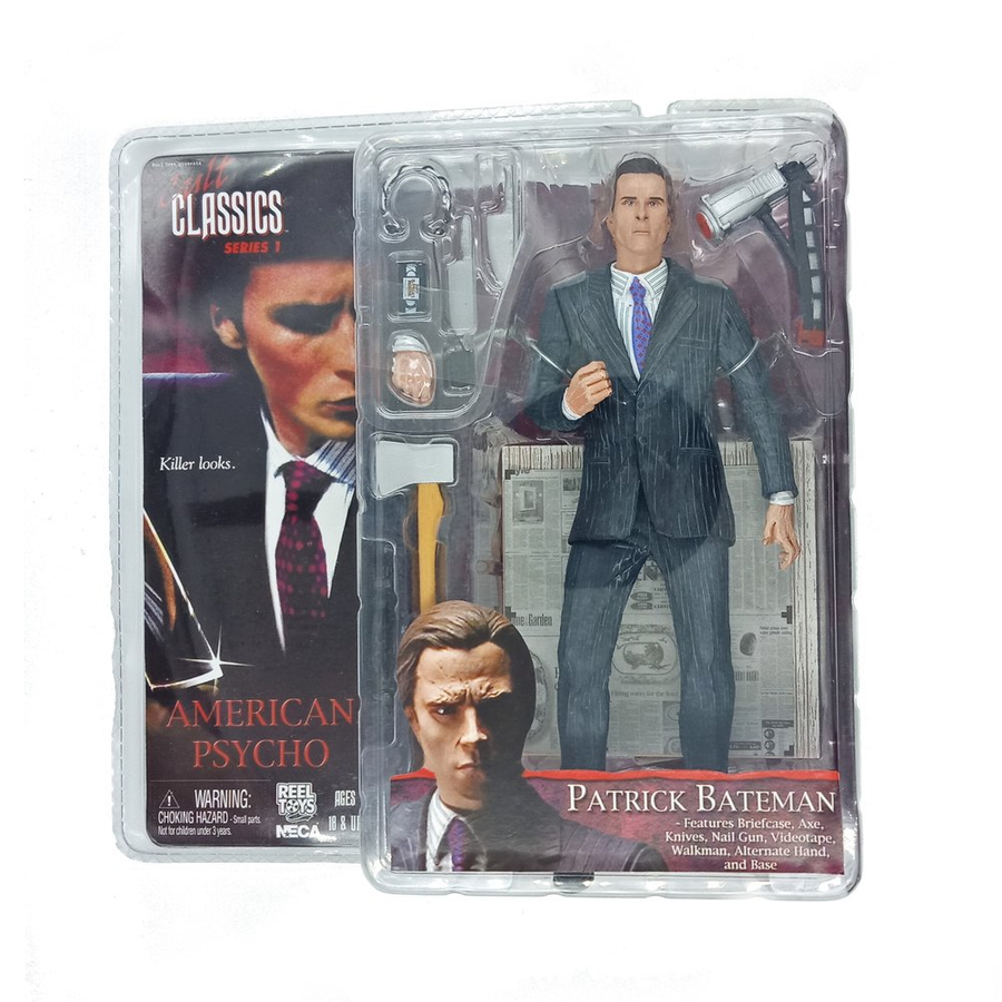 NECA Cult Classics - American Psycho - Patrick Bateman – Alfy's NECA Cult Classics - American Psycho - Patrick Bateman – Alfy's