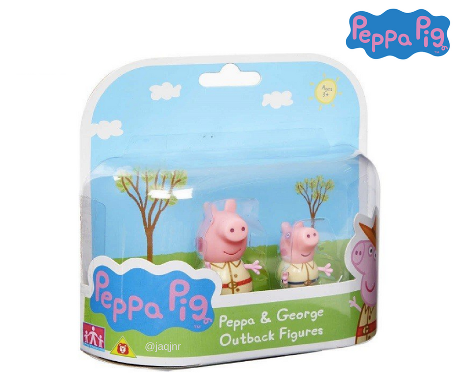 Peppa Pig - Peppa & Geroge Outback (duo pack)