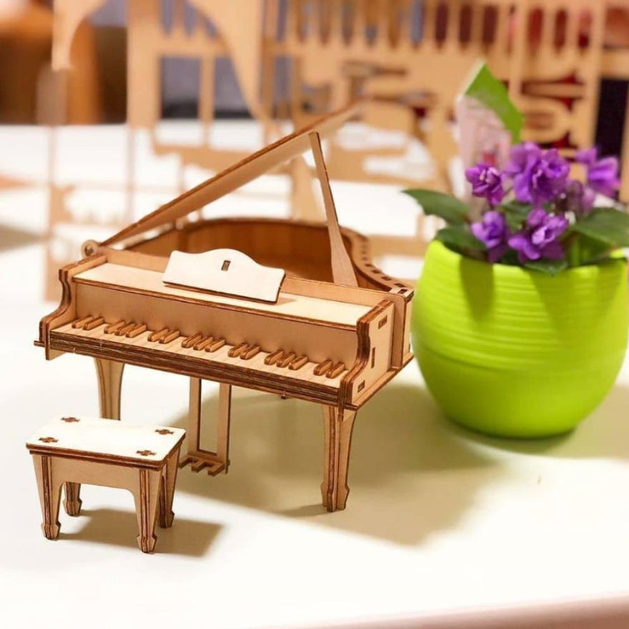 Kigumi - Piano Plywood Puzzle