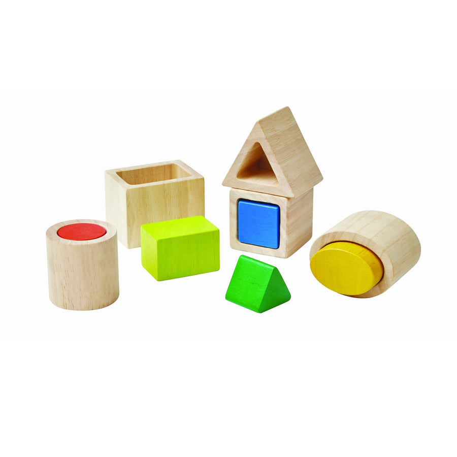 Plan Toys - Geo Matching Boxes