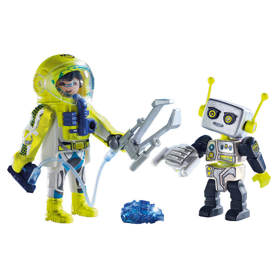 Playmobil - 9492 Astronaut & Robot Duo Pack Figures