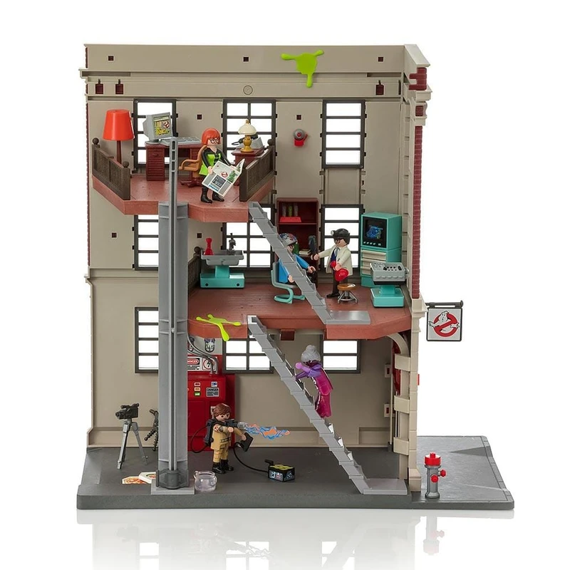 Playmobil ghostbusters firehouse hotsell