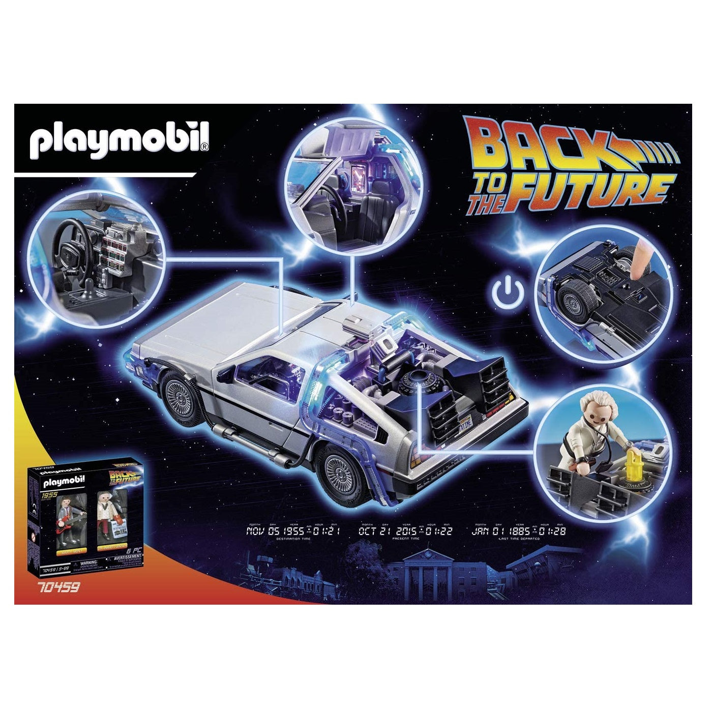 Playmobil - 70317 Back to the Future DeLorean – Alfy's New