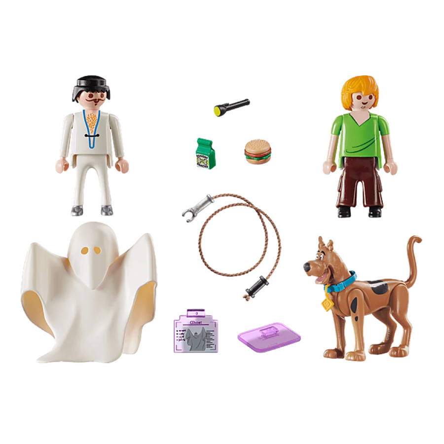 Playmobil - 70287 Scooby Doo, Shaggy and glow in the dark Ghost