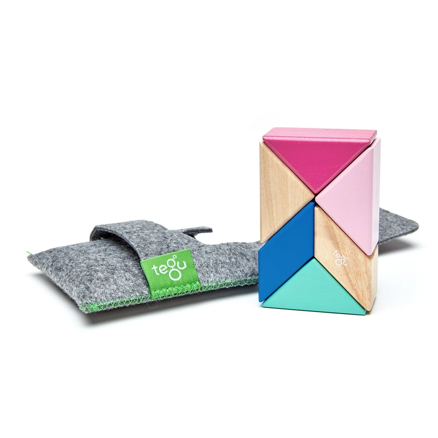 Tegu - Pocket Pouch Prism 6pc - Blossom