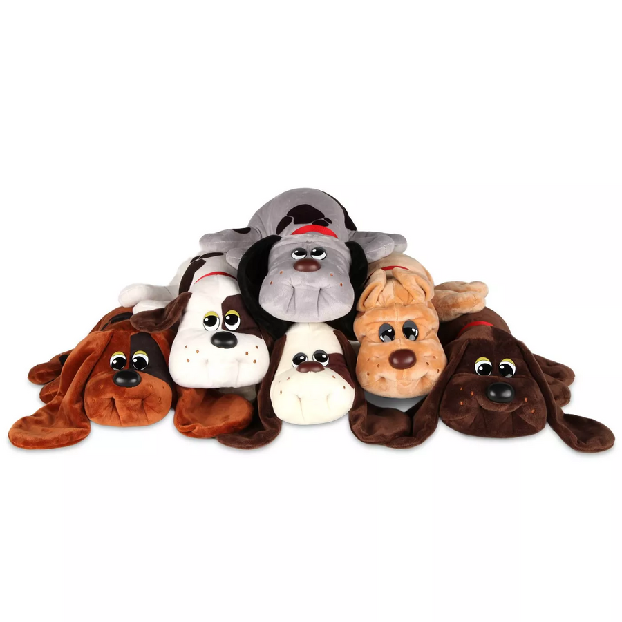 Pound Puppies™ 80s Classic Collection - Gray with Dark Brown Spots Puppy