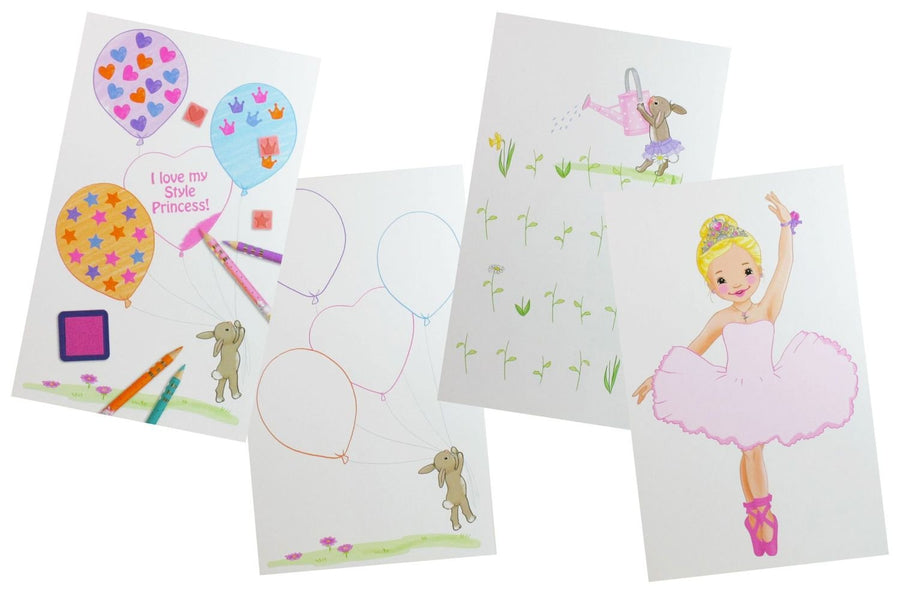 Princess Mimi's Stamping Fun - Activity book