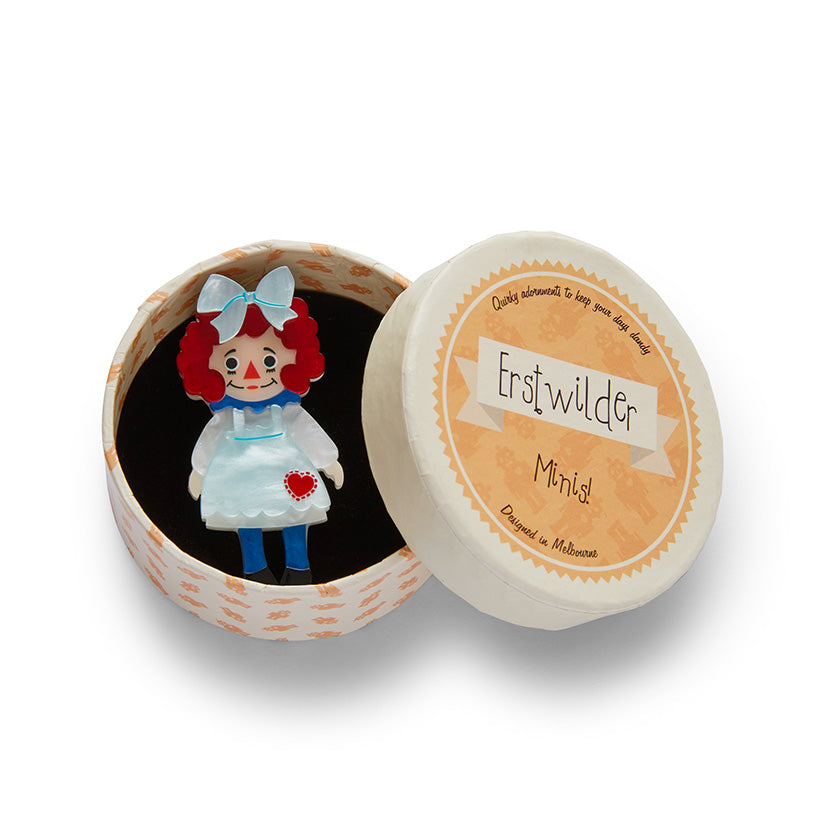 Erstwilder Toy Minis - Raggedy Annie Mini Brooch