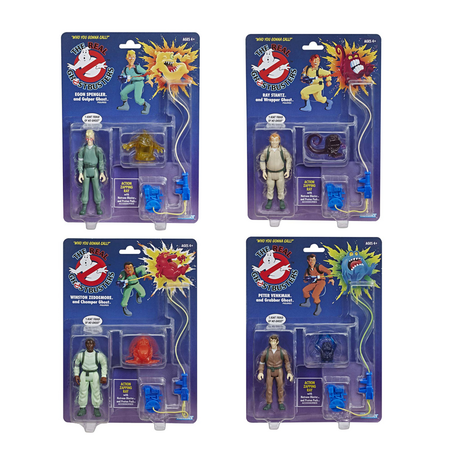 The Real Ghostbusters Kenner Classics - Set of 4