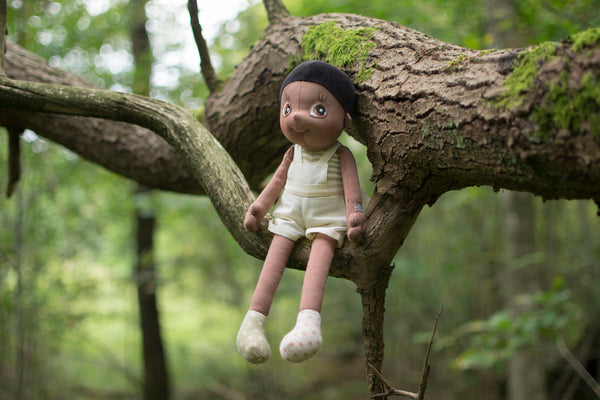 Rubens Barn EcoBuds - Fern - Organic Cotton Doll (35cm)