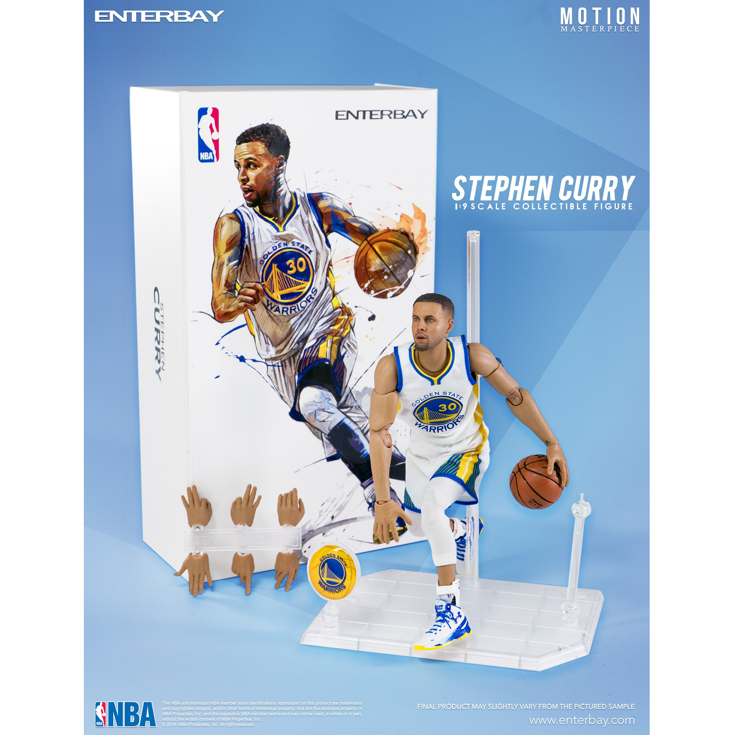 NBA curry エンターベイ　1/9 カリー NBA curry エンターベイ 1/9 カリー NBA x Enterbay Golden