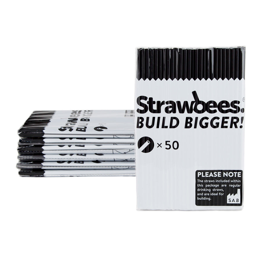Strawbees Straws for Building 50 pack