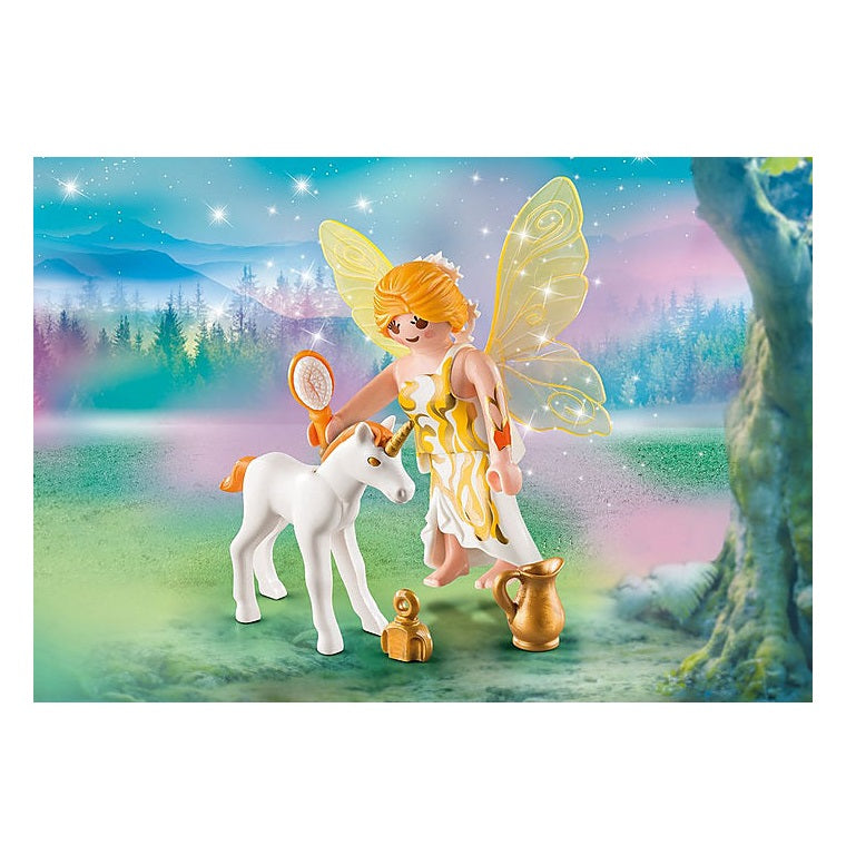 Playmobil - 9438 Sun Fairy with Unicorn Foal