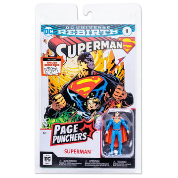 DC Direct: Page Punchers - Rebirth Comic and Superman 3