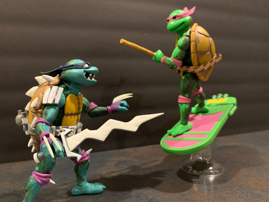 TMNT - Turtles in Time Series 1 & 2 Complete Set of 8 - 7